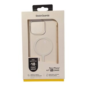 D8. BodyGuardz ACE Pro MagSafe Case For Apple iPhone 15 Pro‎ Max- Clear